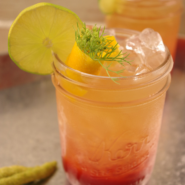 Hibiscus Thai Basil Lemonade