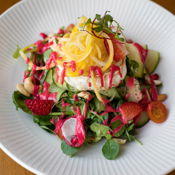 Pink Ginger Pomegranate Vinaigrette