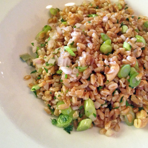 Ginger Farro Salad