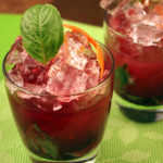 Sweet Hibiscus & Yuzu Lime Basil Fizz 1