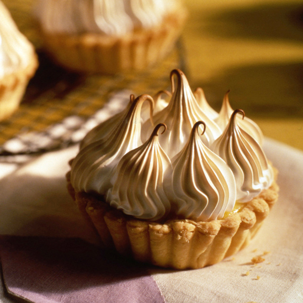 Passion Fruit Meringue Tartlets