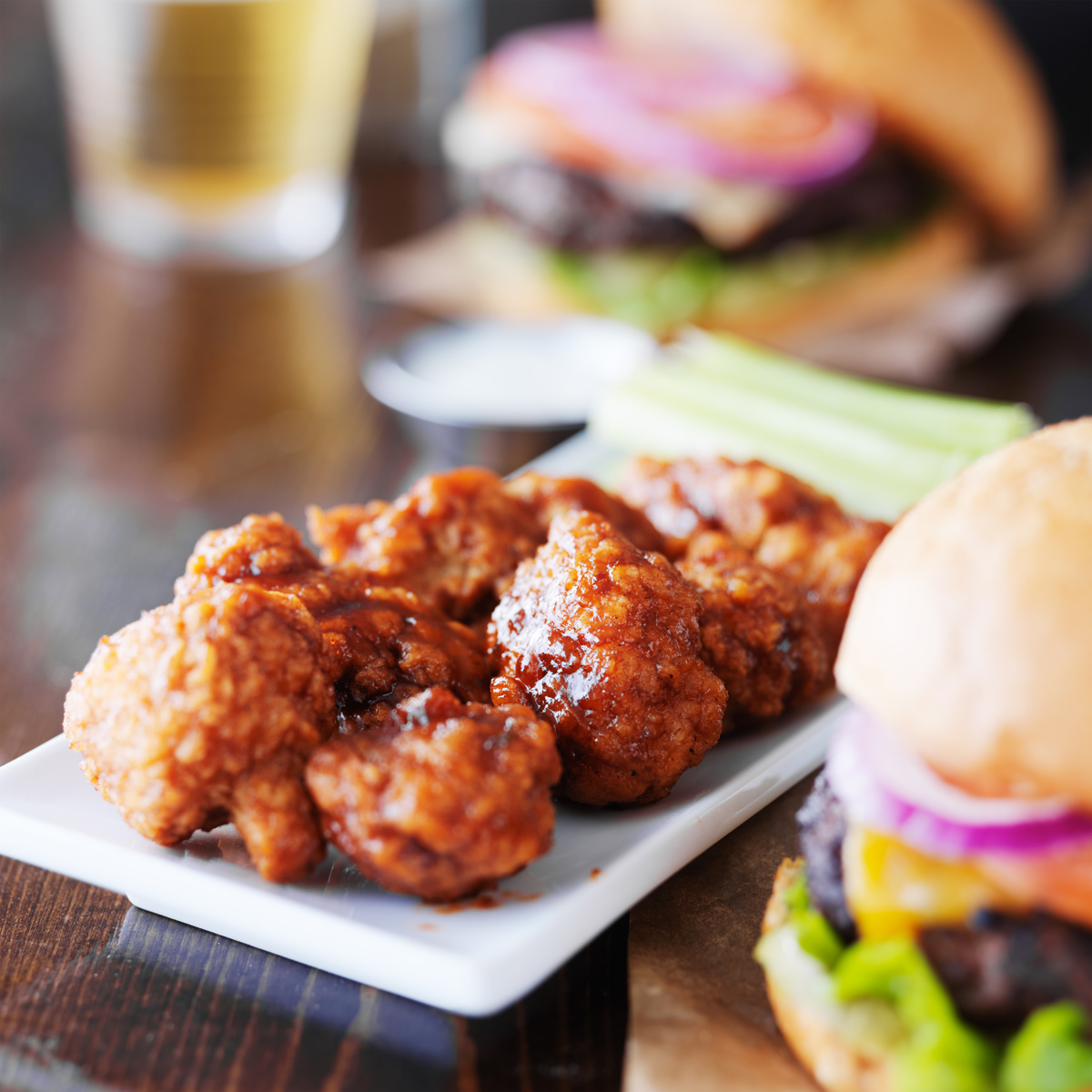 Fiery Red Apricot Wing Sauce