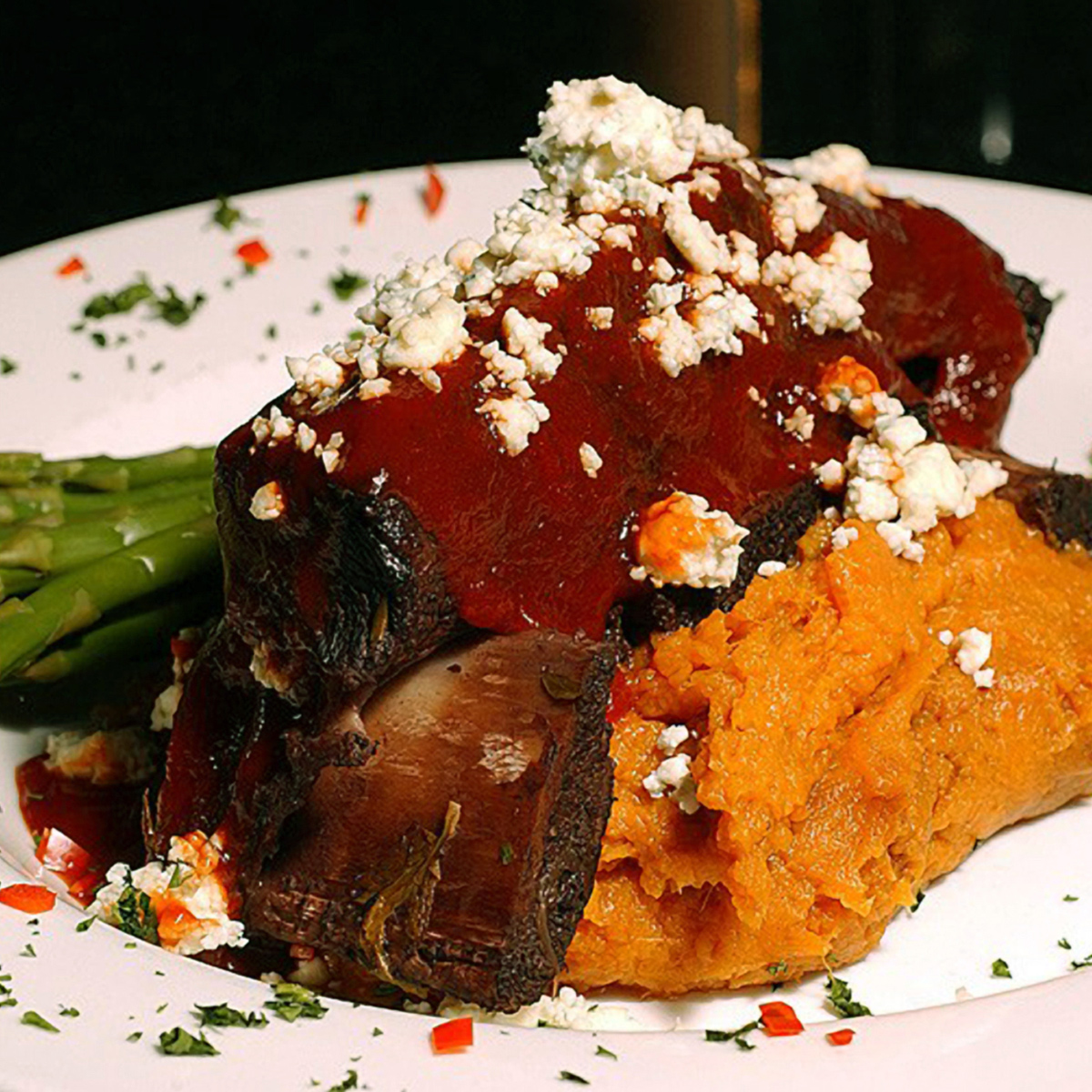 Zinfandel Braised Creekstone Farms Short Ribs