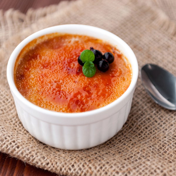 Blood Orange Créme Brûlée