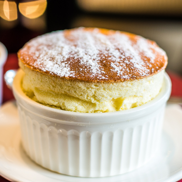 Banana Pink Guava Frozen Soufflé