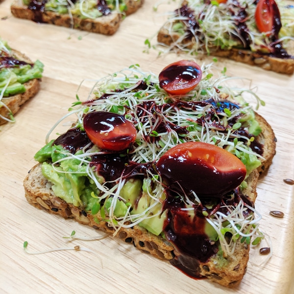 Blackberry Twilight Toast