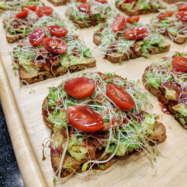 Strawberry Twilight Toast