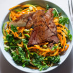 Yuzu Sour Vinaigrette | Grilled Lemongrass Beef Coulotte