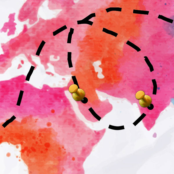 Middle East and India