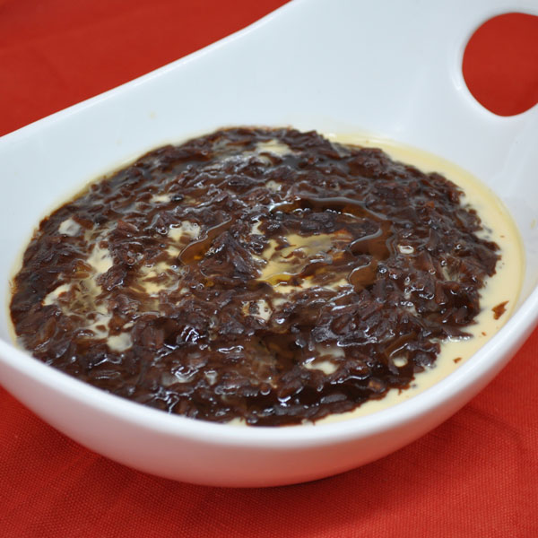Chipotle Sour Chocolate Rice Porridge (Champorado)