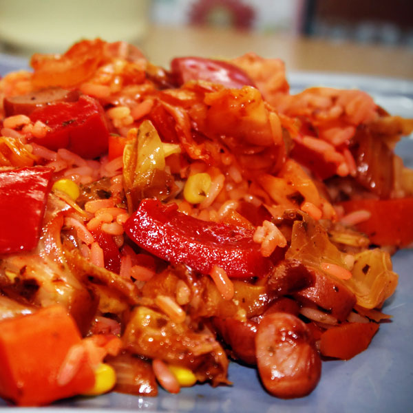 Chicken and Sausage Jambalaya