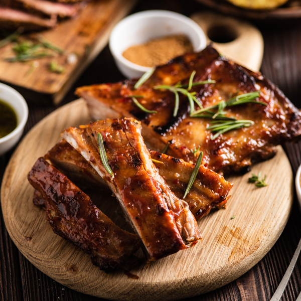 Apricot Peach Bourbon BBQ Sauce