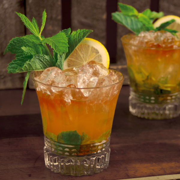 Peach Ginger Julep