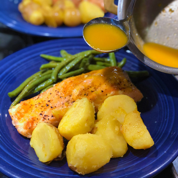 Mandarin/Tangerine Emulsion Sauce