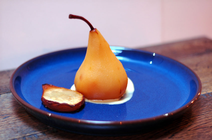 Poached Pear