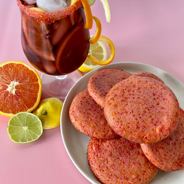 Sparkling Sangria Cookies