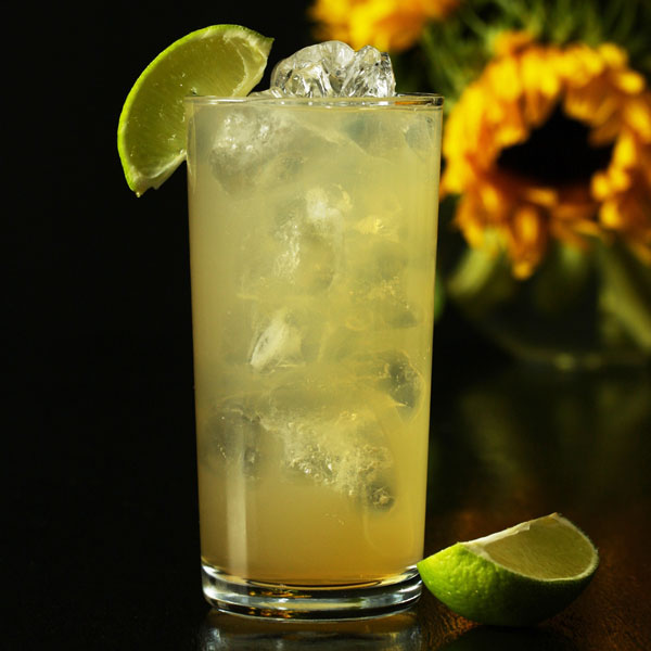 Peach Gin-ger and Tonic