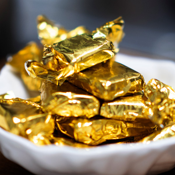 Thai Basil & Black Pepper Caramels