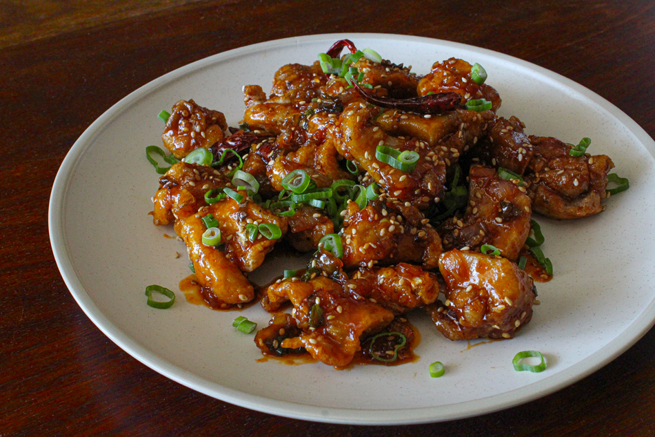 Dakgangjeong (Sweet Crispy Korean Fried Chicken)