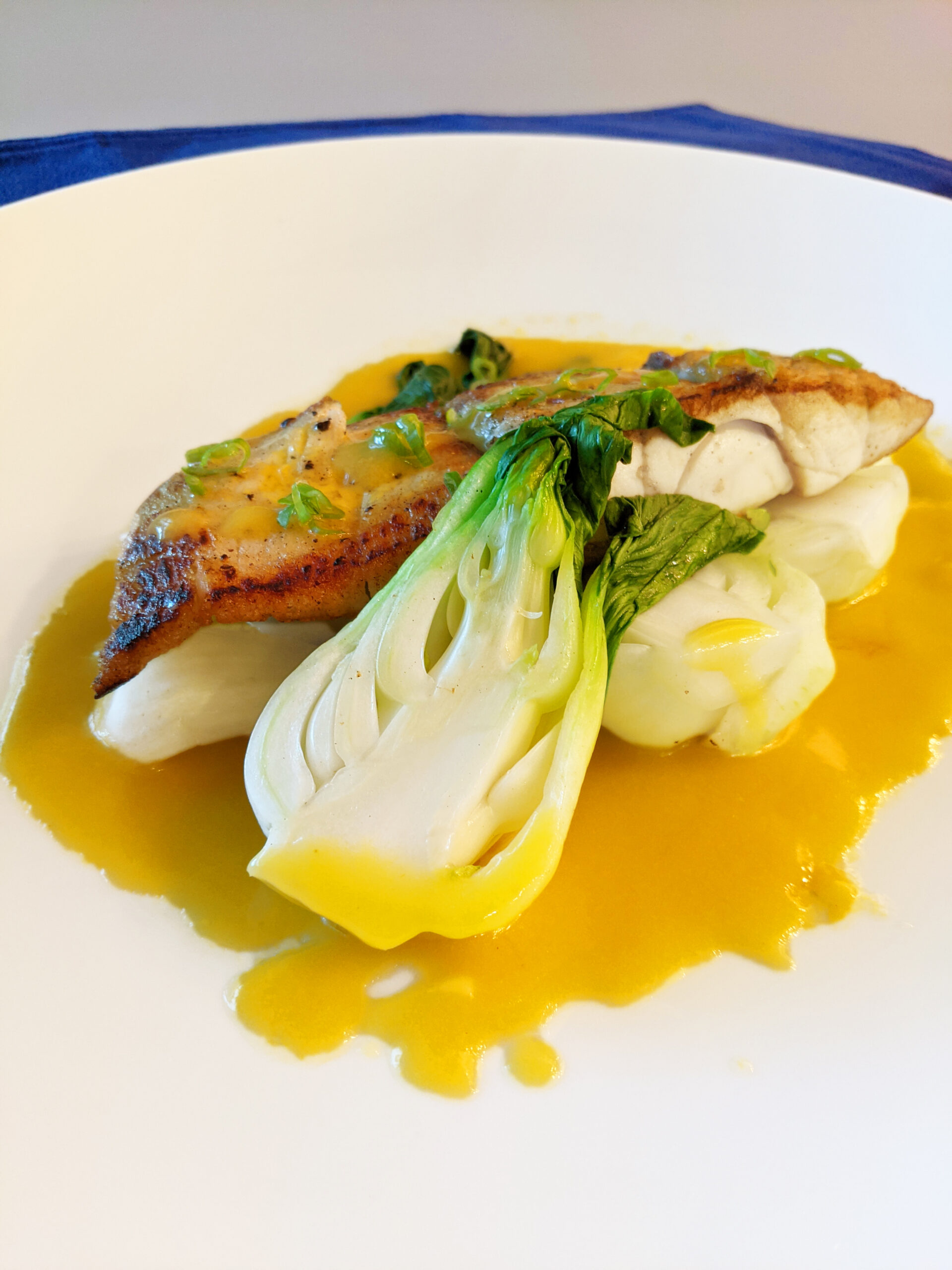 Mango Passion Fruit Beurre Blanc