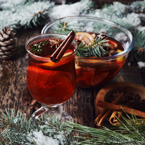 Swedish Glögg with Brandy