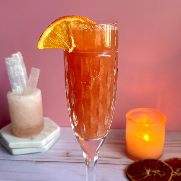 Pink Drink Mimosa (Zero Proof)