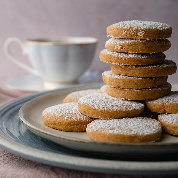 Lime Shortbread Cookies
