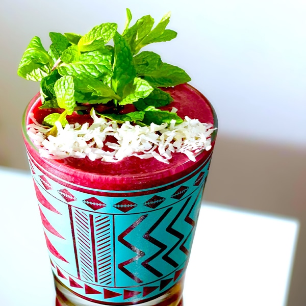 Dry January Mocktail: Zero to Hero by Marie Yoshimizu (Instagram: @mixwithmarie)