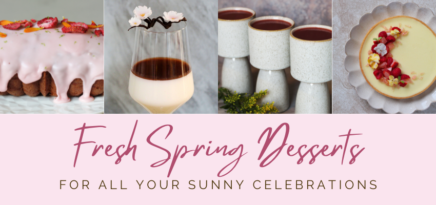 Fresh Spring Dessert by Melanie Stagnaro