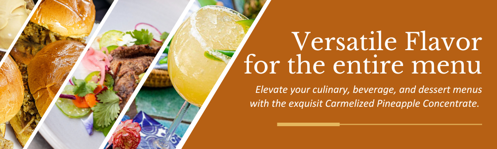 carmelized pineapple concentrate - versatile flavor