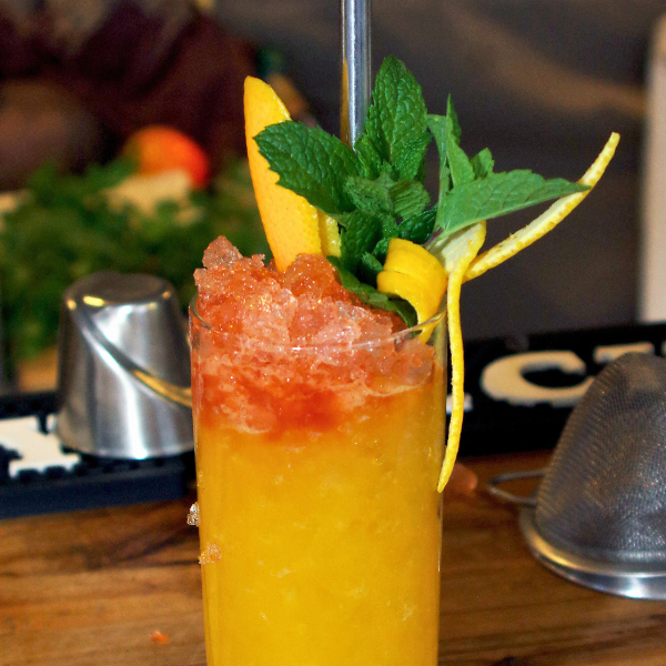 The Perfect Purée Caramelized Pineapple Concentrate, and Chipotle Sour